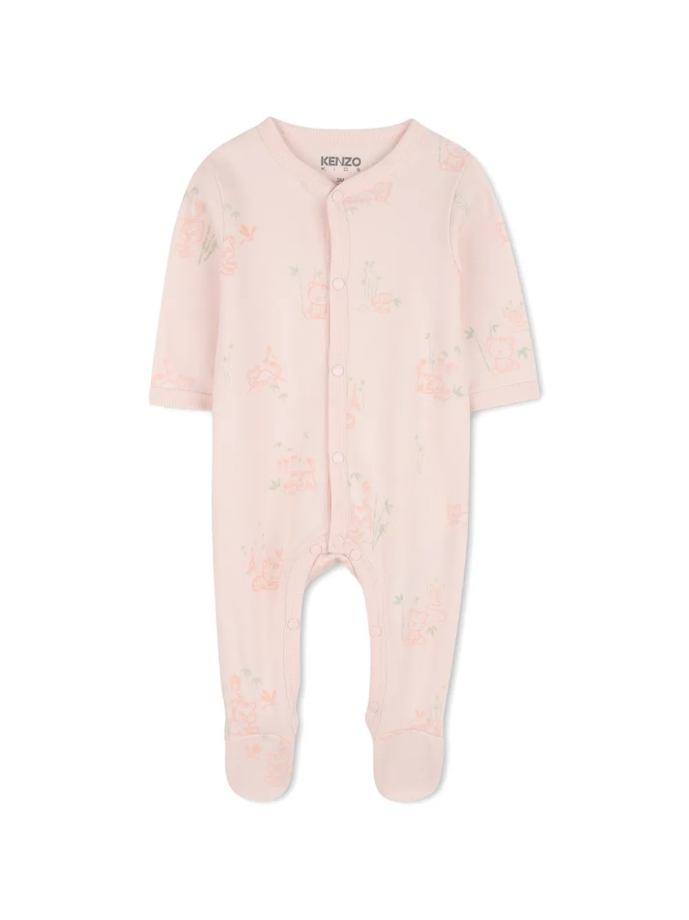 Kenzo Kids Romperset met print Roze
