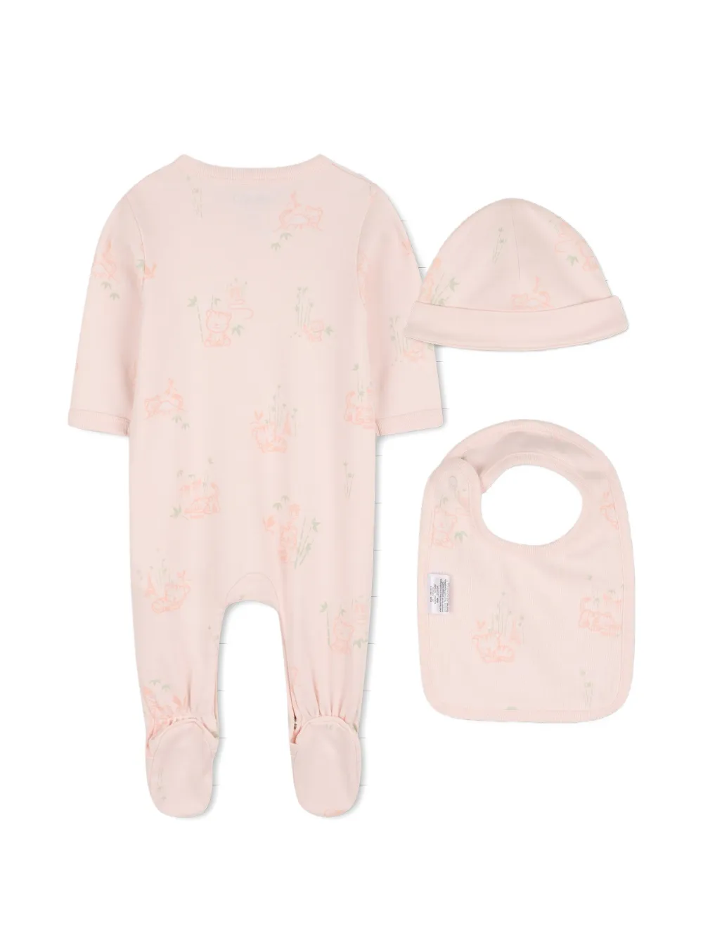 Kenzo Kids Romperset met print Roze
