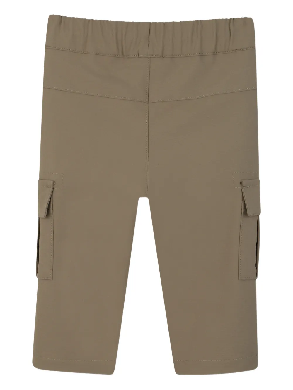  Boss Kidswear Drawstring Cargo Trousers - Neutrals 