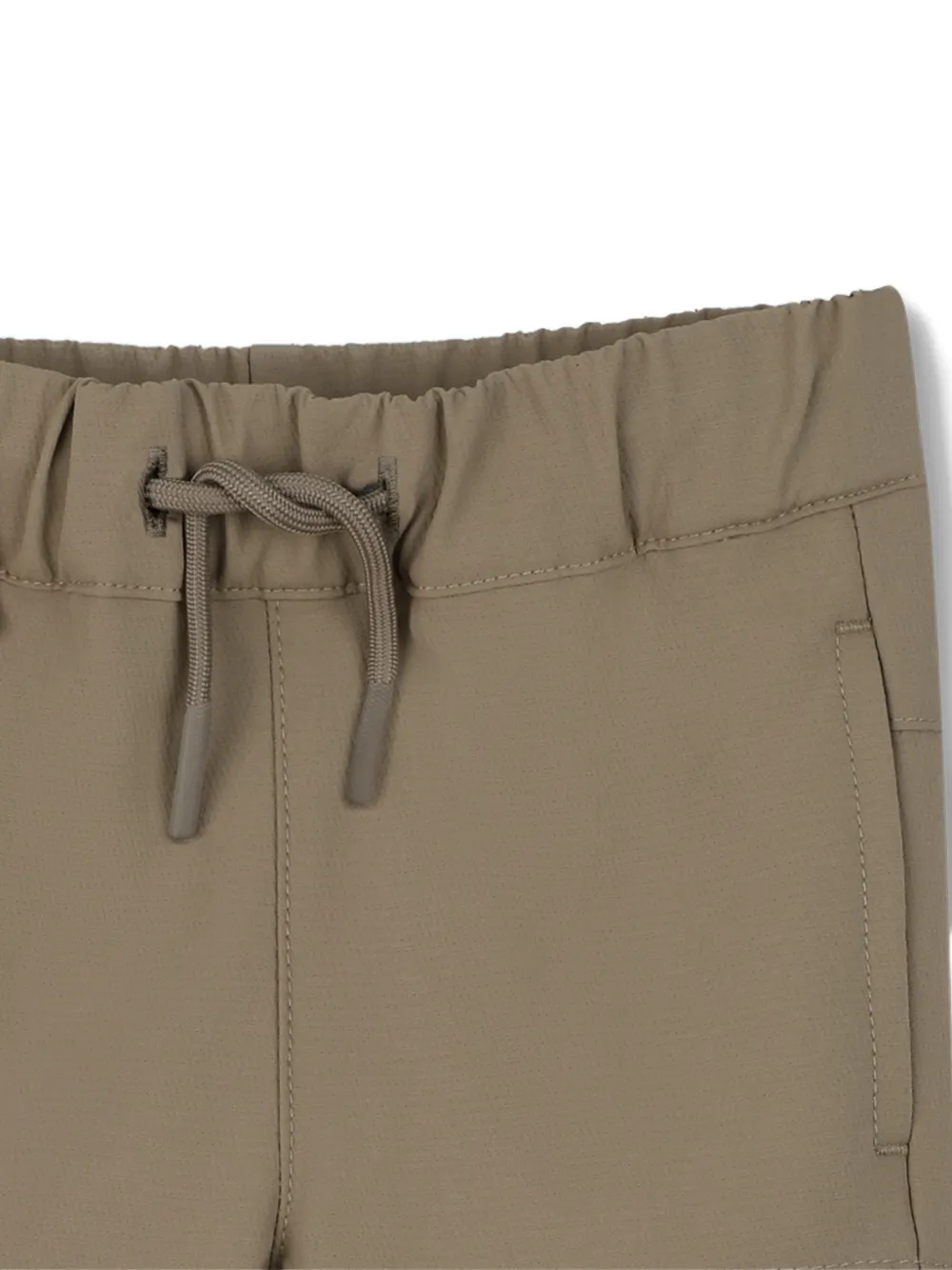  Boss Kidswear Drawstring Cargo Trousers - Neutrals 