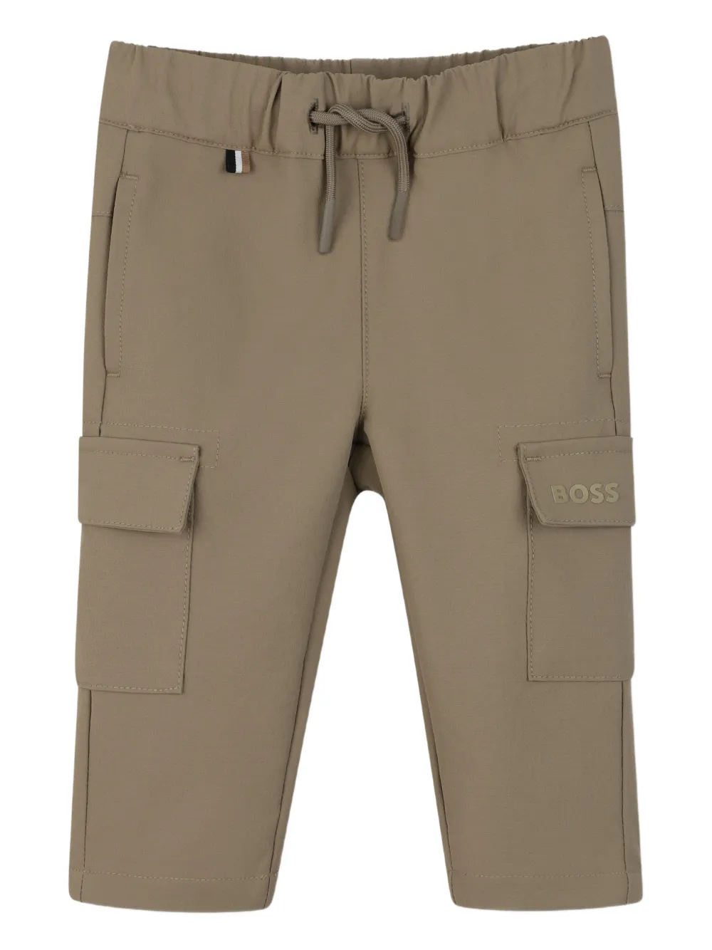 BOSS Kidswear Cargo con coulisse - Toni neutri