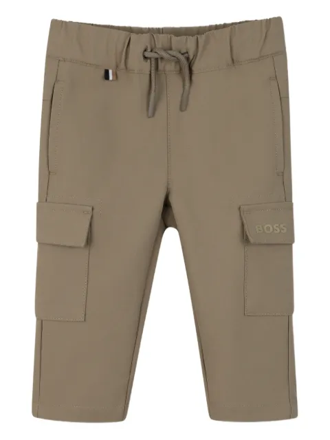 BOSS Kidswear drawstring cargo trousers