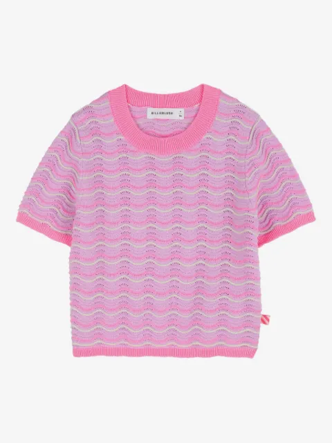 Billieblush patterned short-sleeve T-shirt