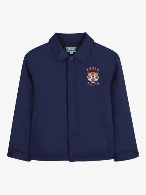 Kenzo Kids chaqueta con detalle del logo