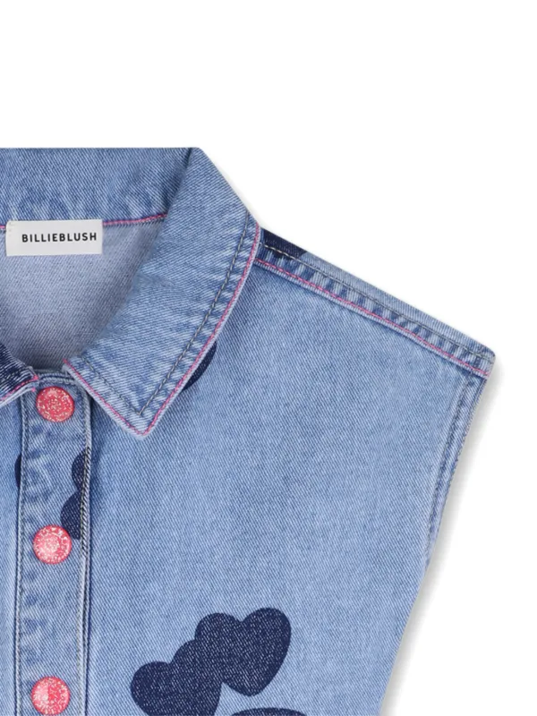 Billieblush ハート ロンパース | ブルー | FARFETCH JP