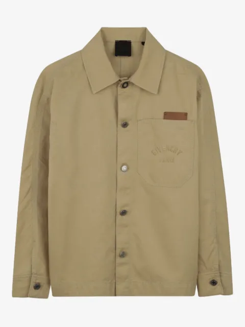 Givenchy Kids sobrecamisa manga larga