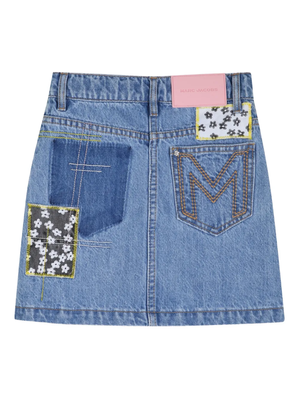 Marc Jacobs Kids Spijkerrok met knoopsluiting Blauw