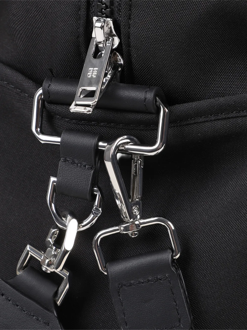 Givenchy Kids Luiertas met logoband Zwart