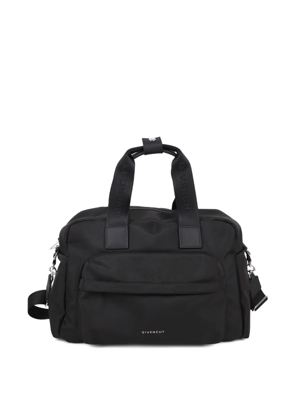 Givenchy Kids Borsa fasciatoio con logo - Nero