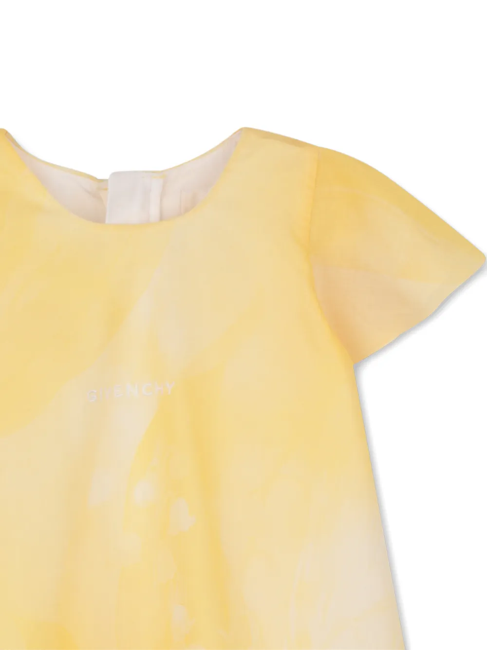  Givenchy Kids Short-sleeve Dress - Yellow 