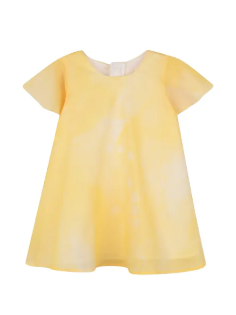 Givenchy Kids vestido manga corta