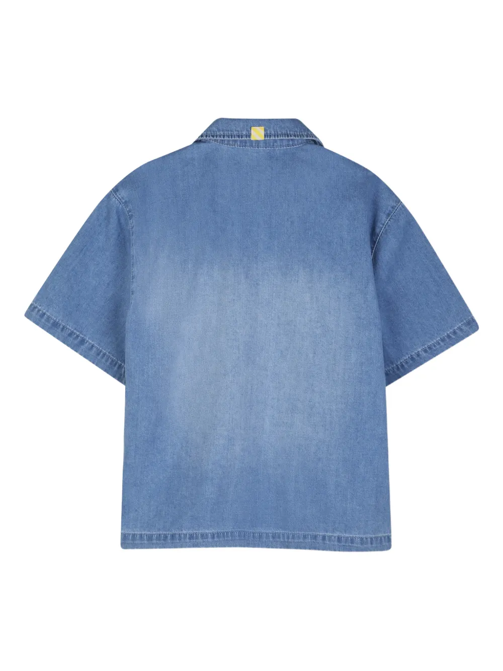 Billieblush Shirt met korte mouwen en knopen Blauw