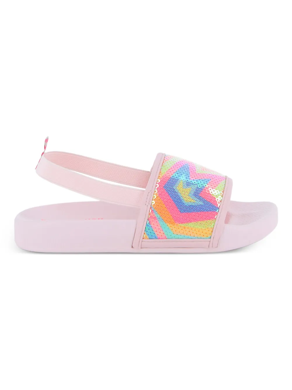 Billieblush Slippers met pailletten Roze