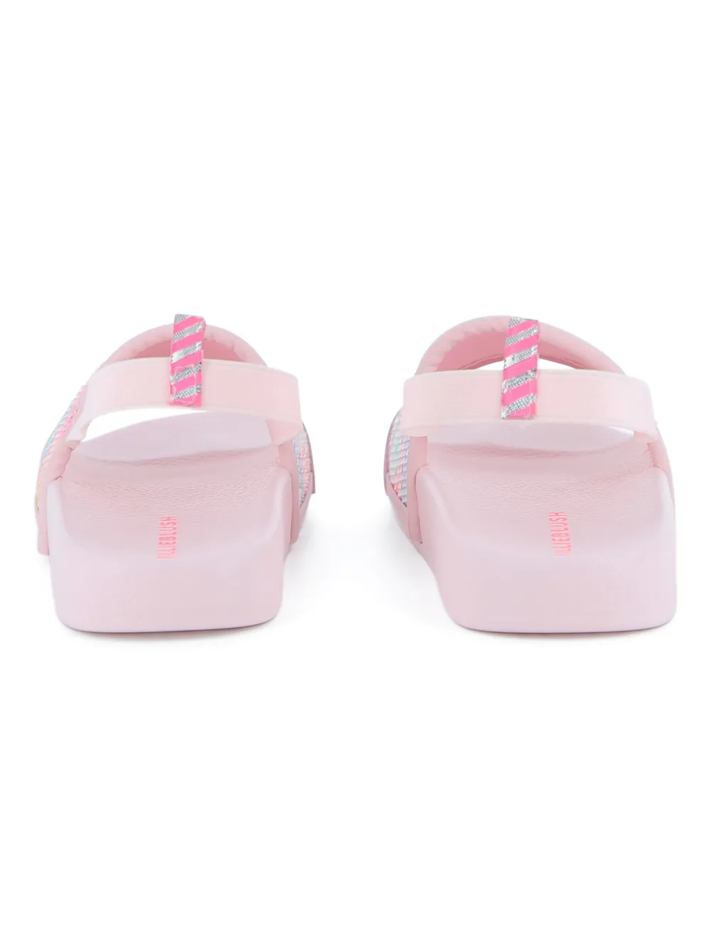 Billieblush Slippers met pailletten Roze