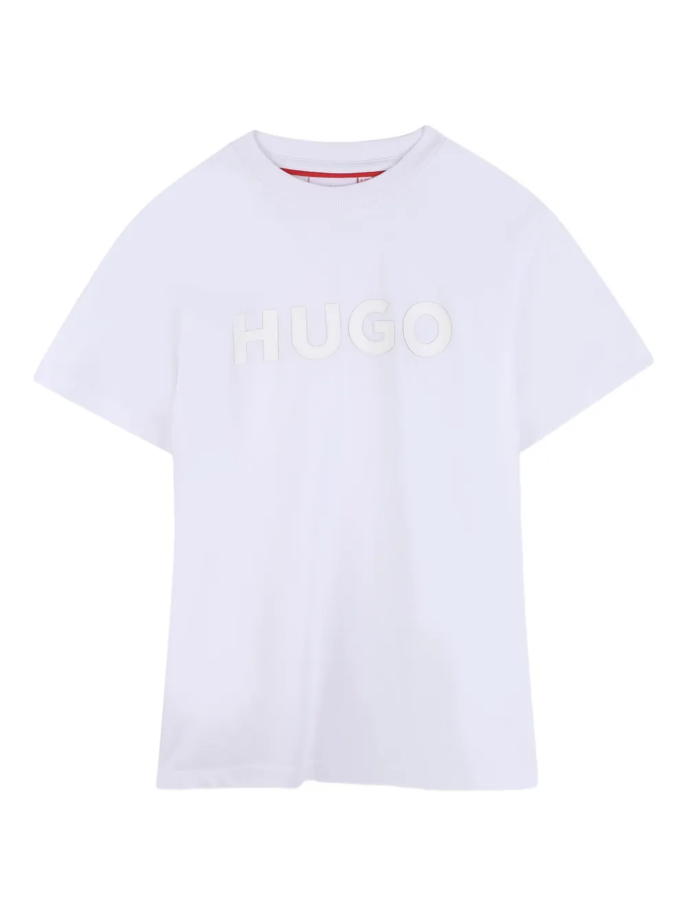 HUGO KIDS T-shirt con logo - Bianco