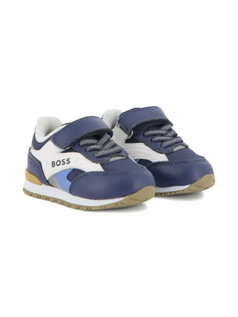 BOSS Kidswear panelled sneakers