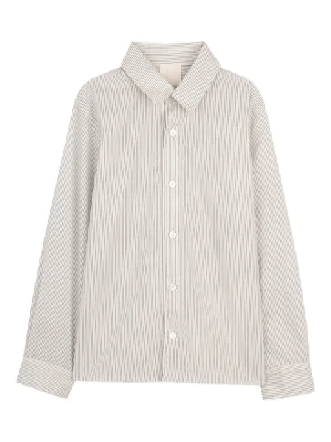 Givenchy Kids striped long-sleeved shirt