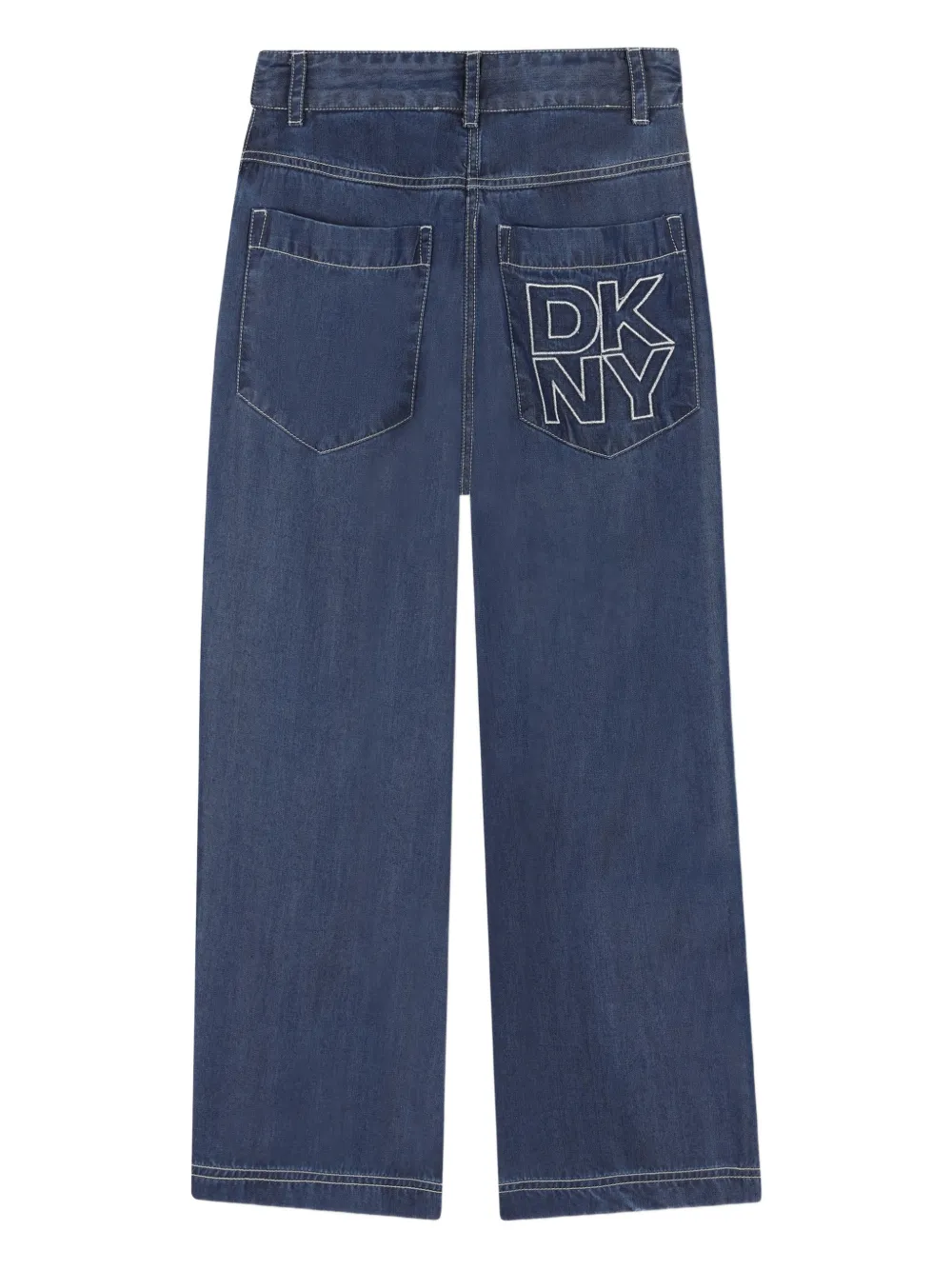  Dkny Kids Logo Jeans - Blue 