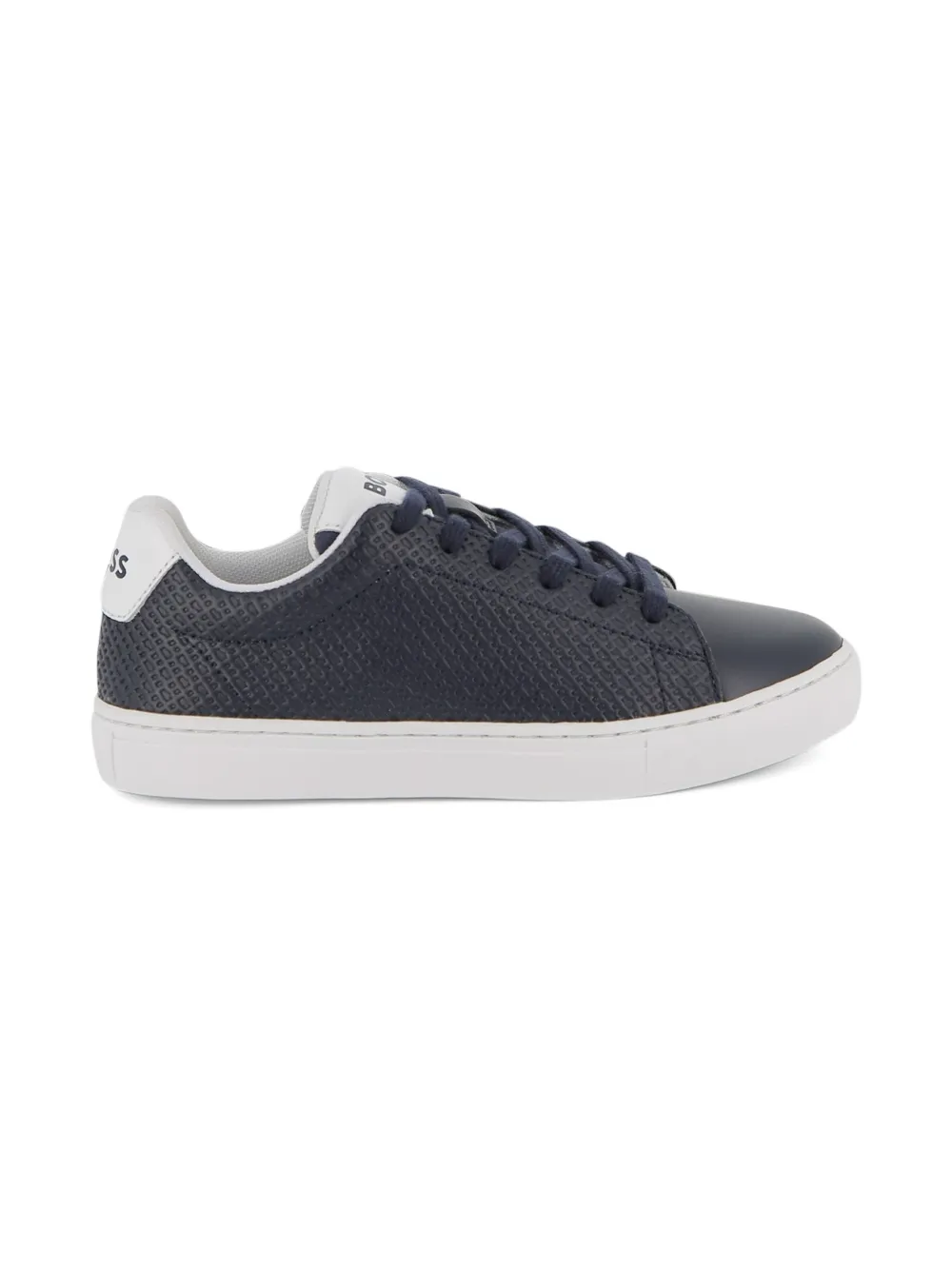 BOSS Kidswear Sneakers met textuur Blauw