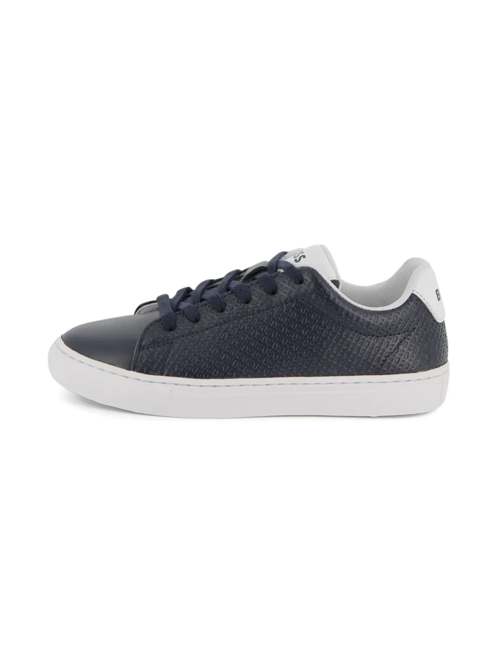 BOSS Kidswear Sneakers met textuur Blauw