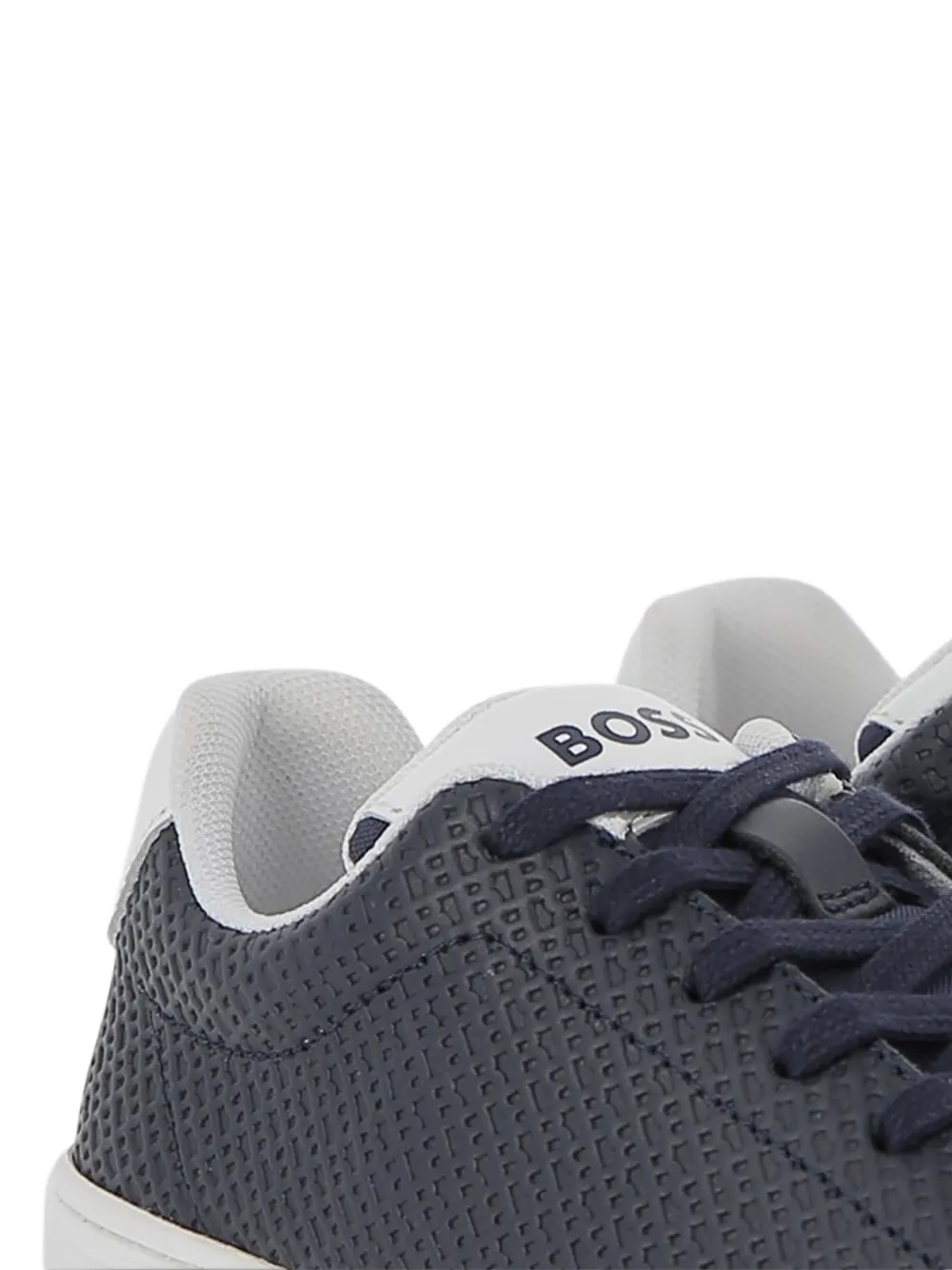 BOSS Kidswear Sneakers met textuur Blauw