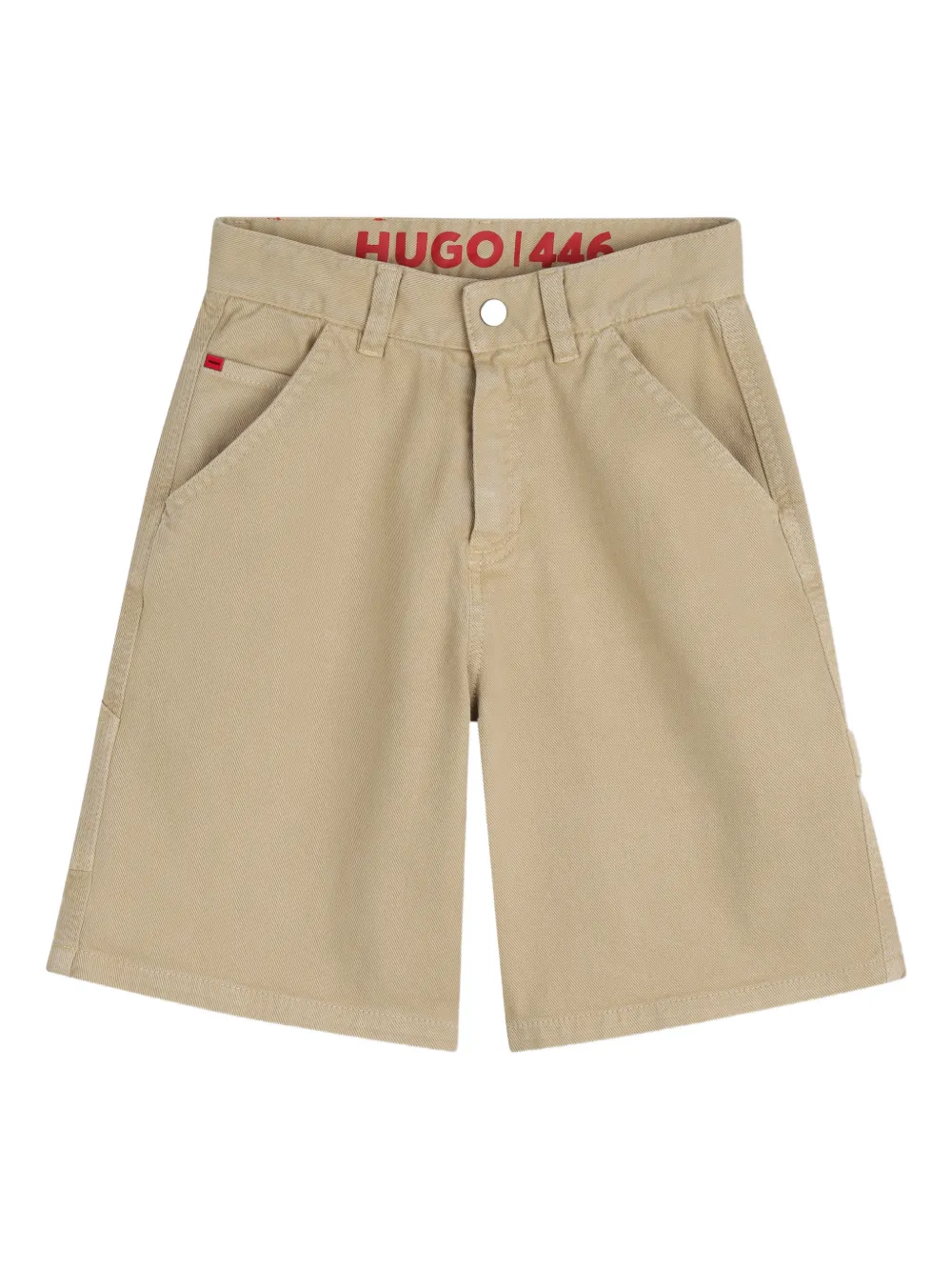 HUGO KIDS Shorts con tasche cargo - Toni neutri