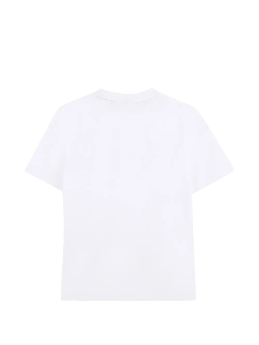 BOSS Kidswear T-shirt met stadprint Wit