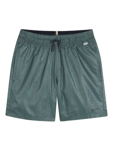BOSS Kidswear drawstring swim shorts