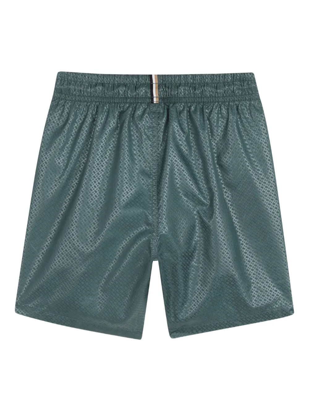 BOSS Kidswear Zwembroek met trekkoord Groen
