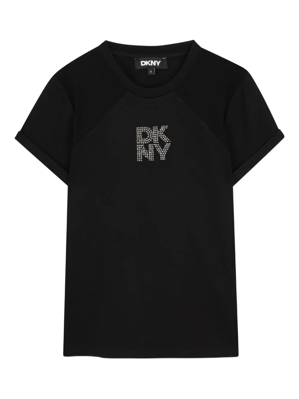 Dkny Kids T-shirt con applicazione - Nero