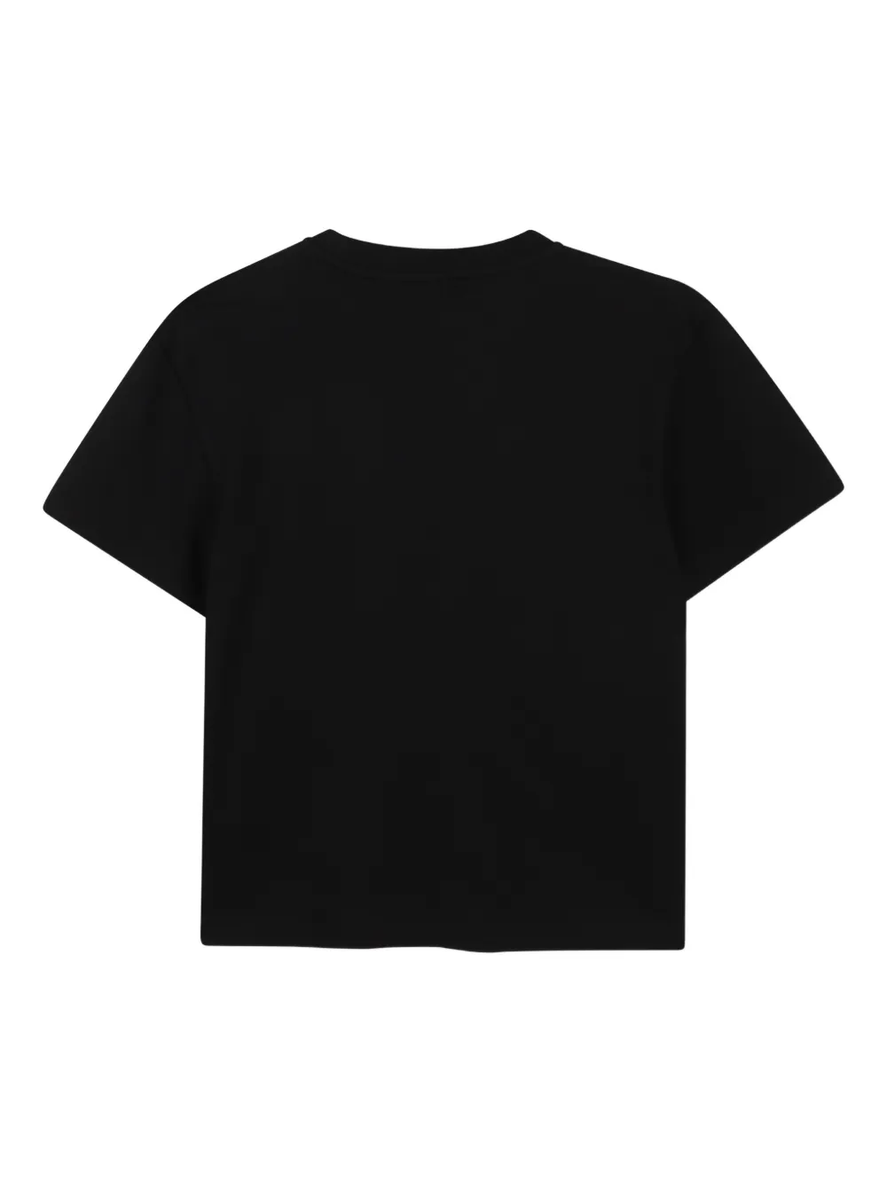 BOSS Kidswear T-shirt met korte mouwen en logodetail Zwart