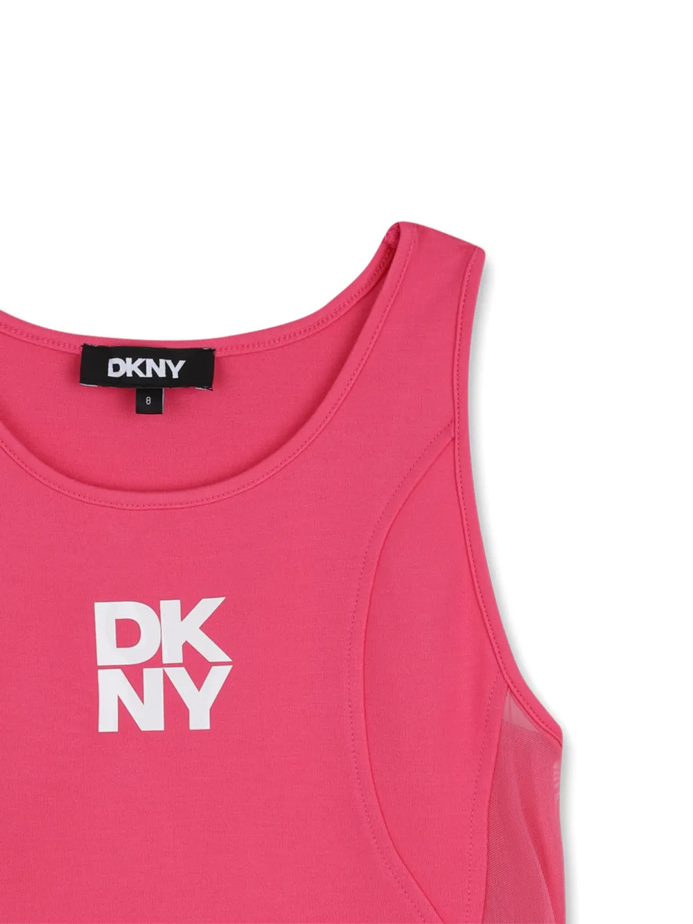 Dkny Kids Tanktop met logoprint Roze