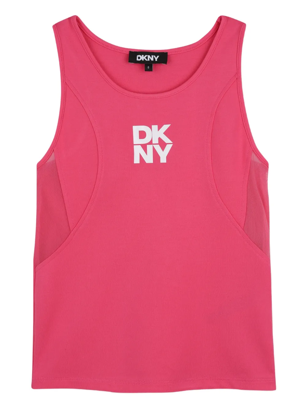 Dkny Kids Top con logo - Rosa