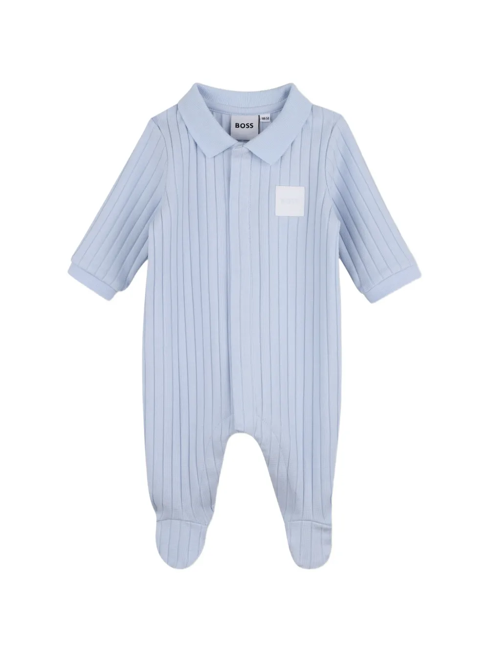  Boss Kidswear Ribbed Pyjamas Hat Set - Blue 