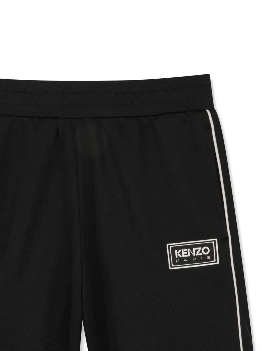 Kenzo Kids Shorts met logodetail Zwart
