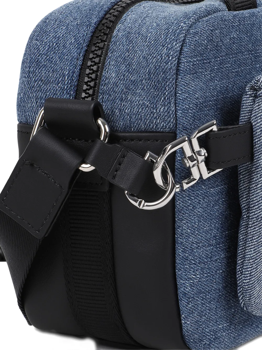  Givenchy Kids Denim Shoulder Bag - Blue 