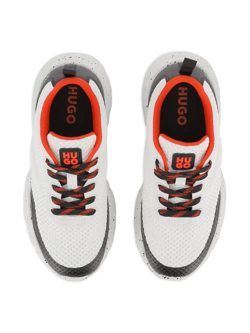 HUGO KIDS Sneakers met veters Wit