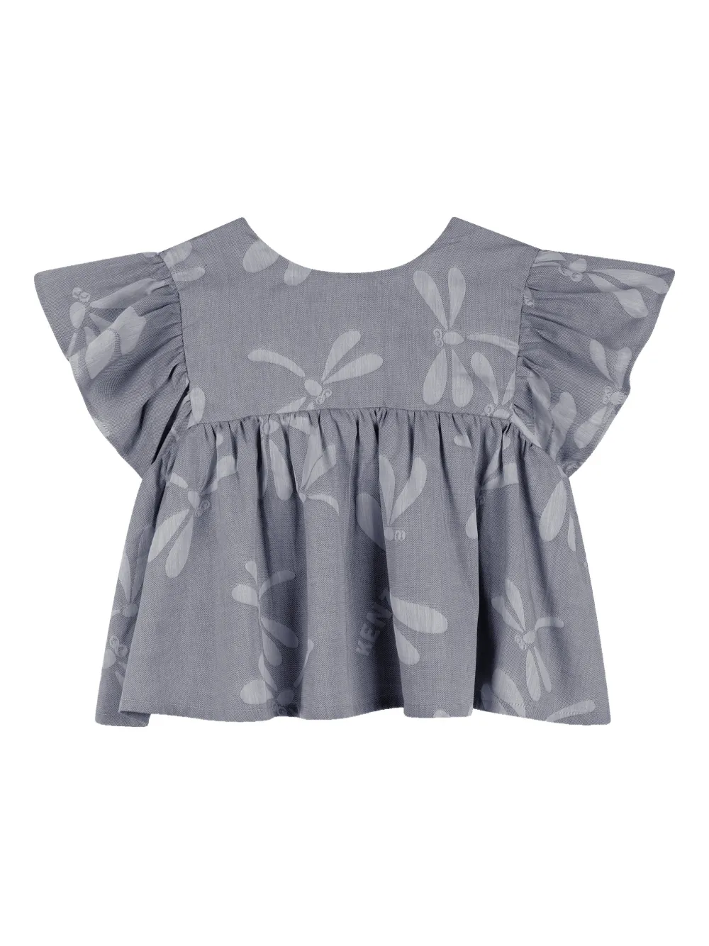 Kenzo Kids Blusa con stampa - Grigio
