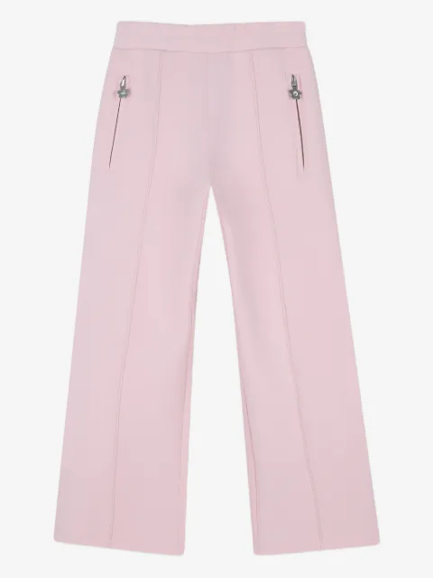 Marc Jacobs Kids flower-zip trousers