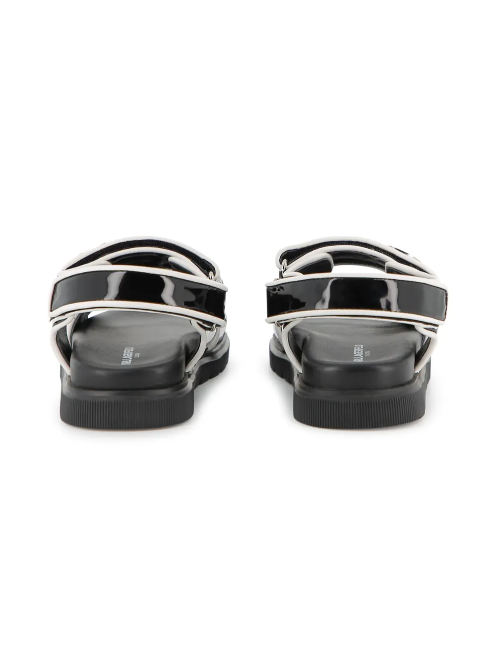 Karl Lagerfeld Kids Sandalen met klittenband Zwart