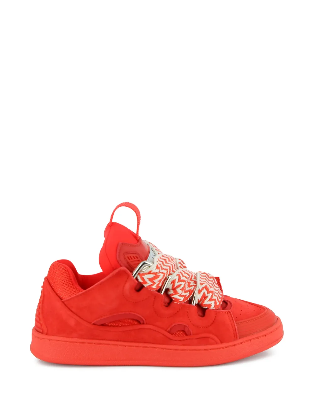 Lanvin Enfant Sneakers met patroon Rood