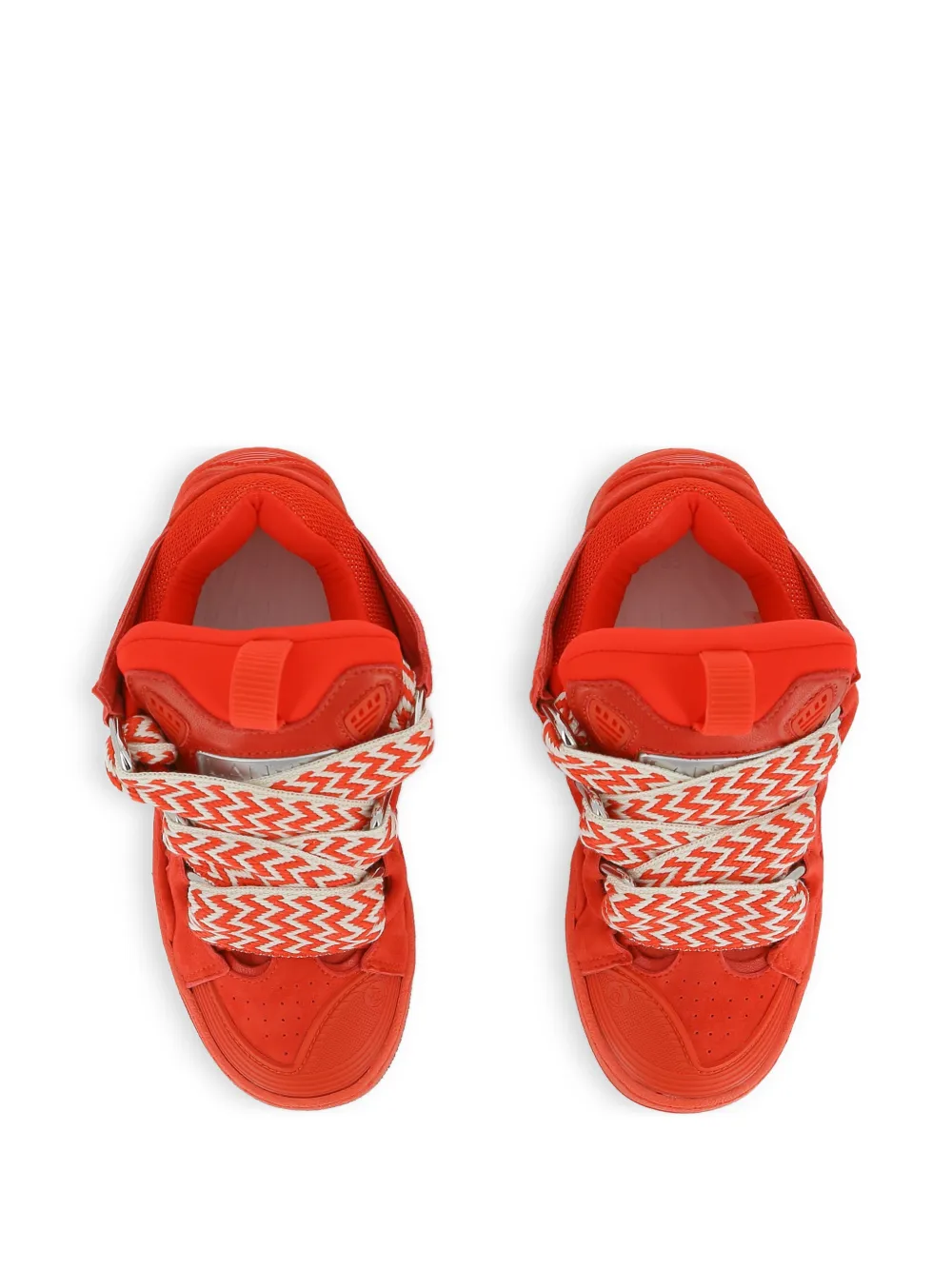 Lanvin Enfant Sneakers met patroon Rood