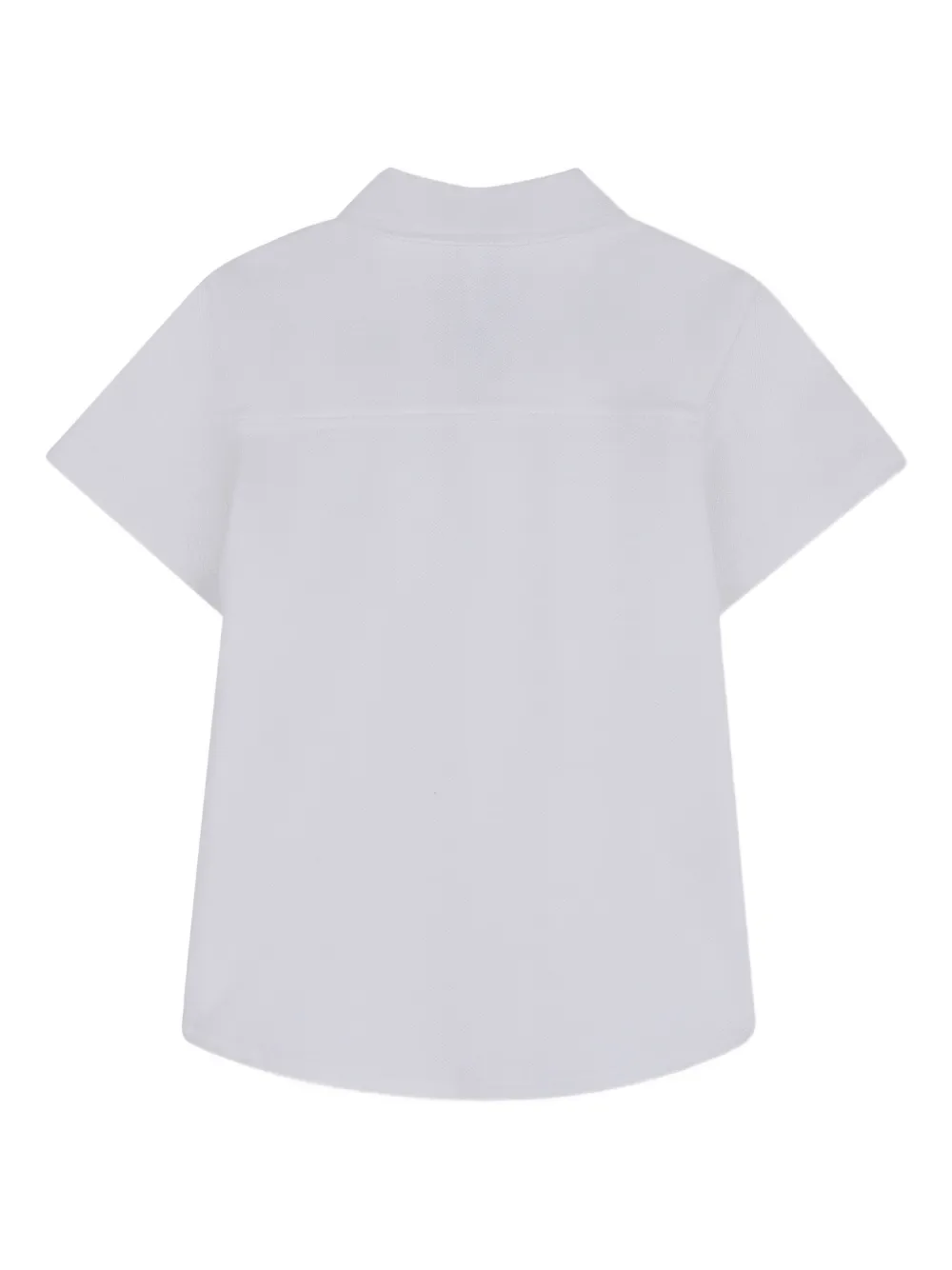 BOSS Kidswear Shirt met korte mouwen Wit