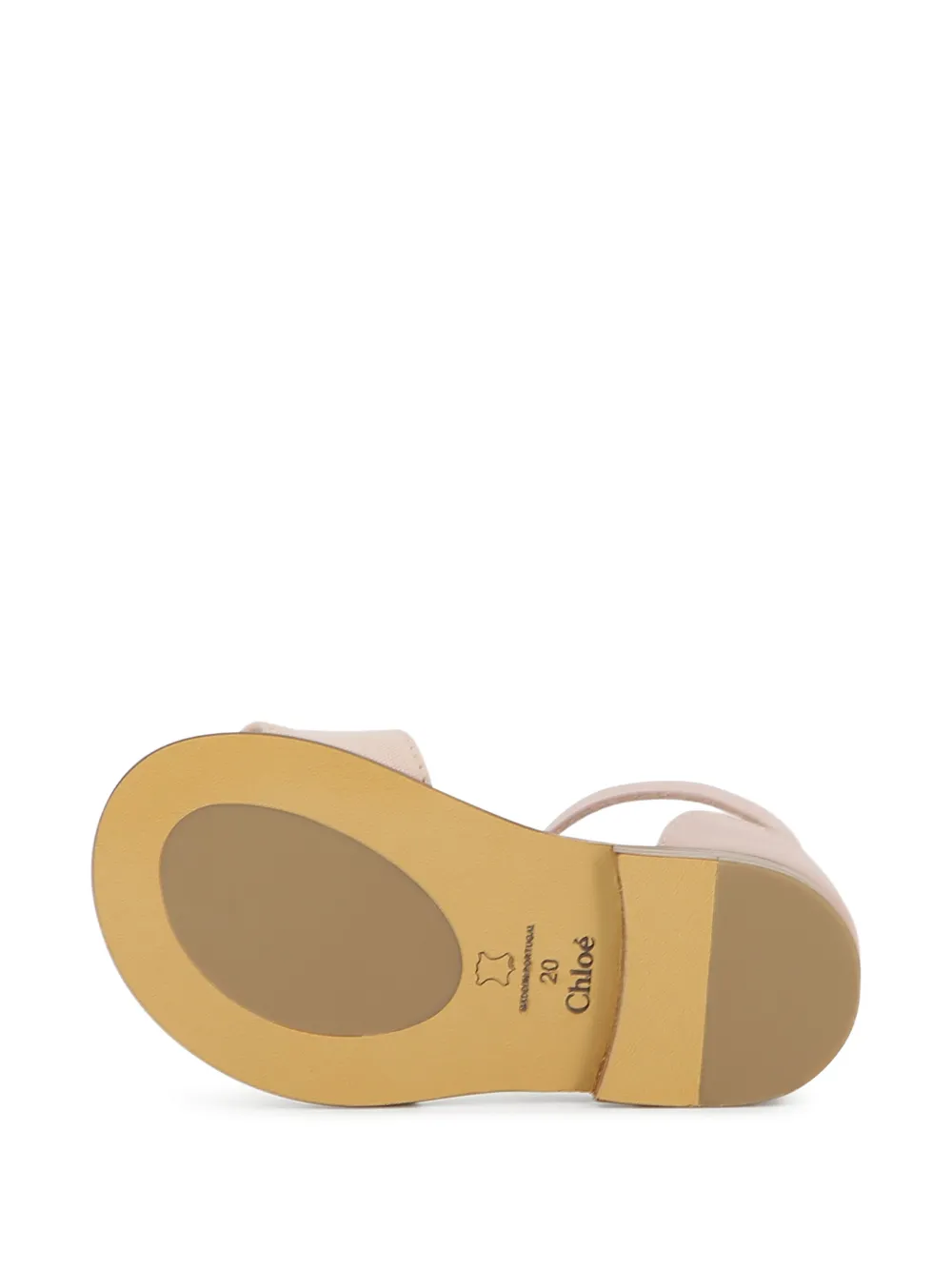 Chloé Kids Sandalen met borduurwerk Roze