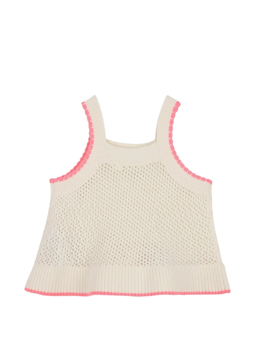 Billieblush Gebreide top met hartapplicatie Beige