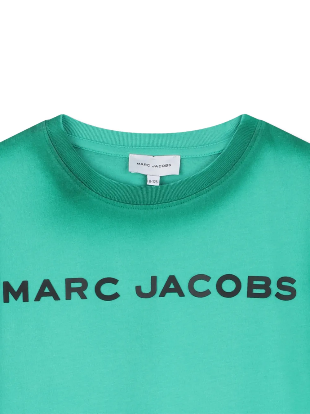 Marc Jacobs Kids T-shirt met logoprint Groen