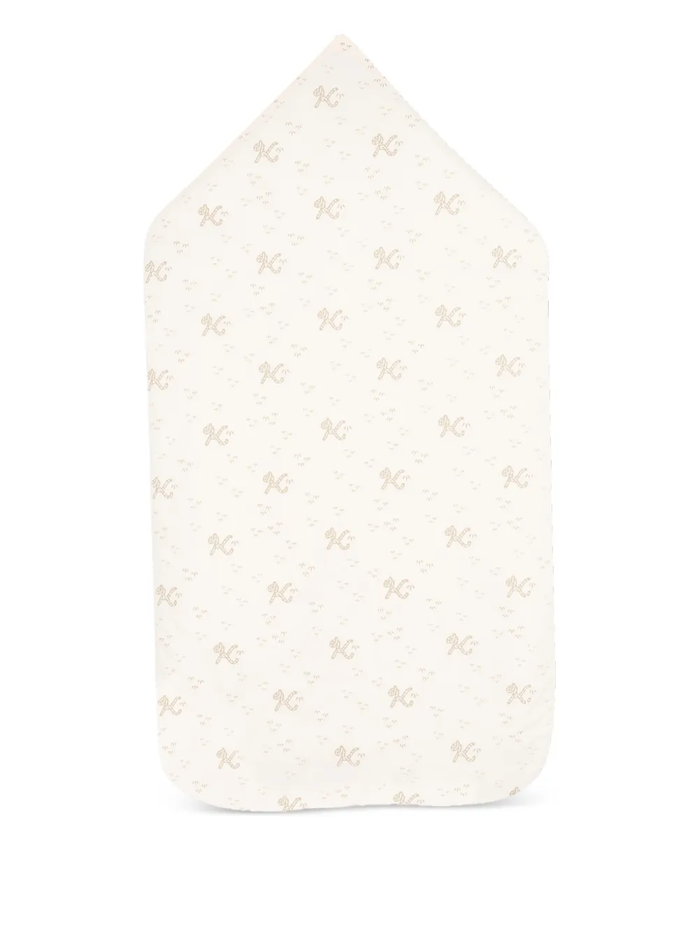 Kenzo Kids Slaapzak met monogram-print Wit