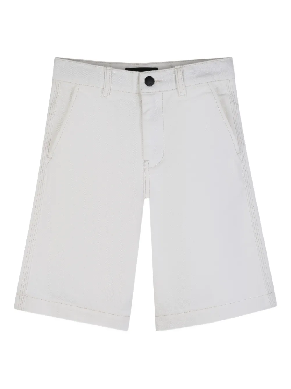 Karl Lagerfeld Kids Bermuda con tasche - Bianco