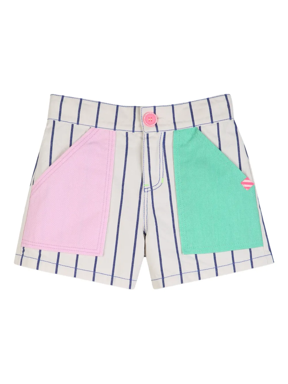Billieblush Shorts a righe - Toni neutri
