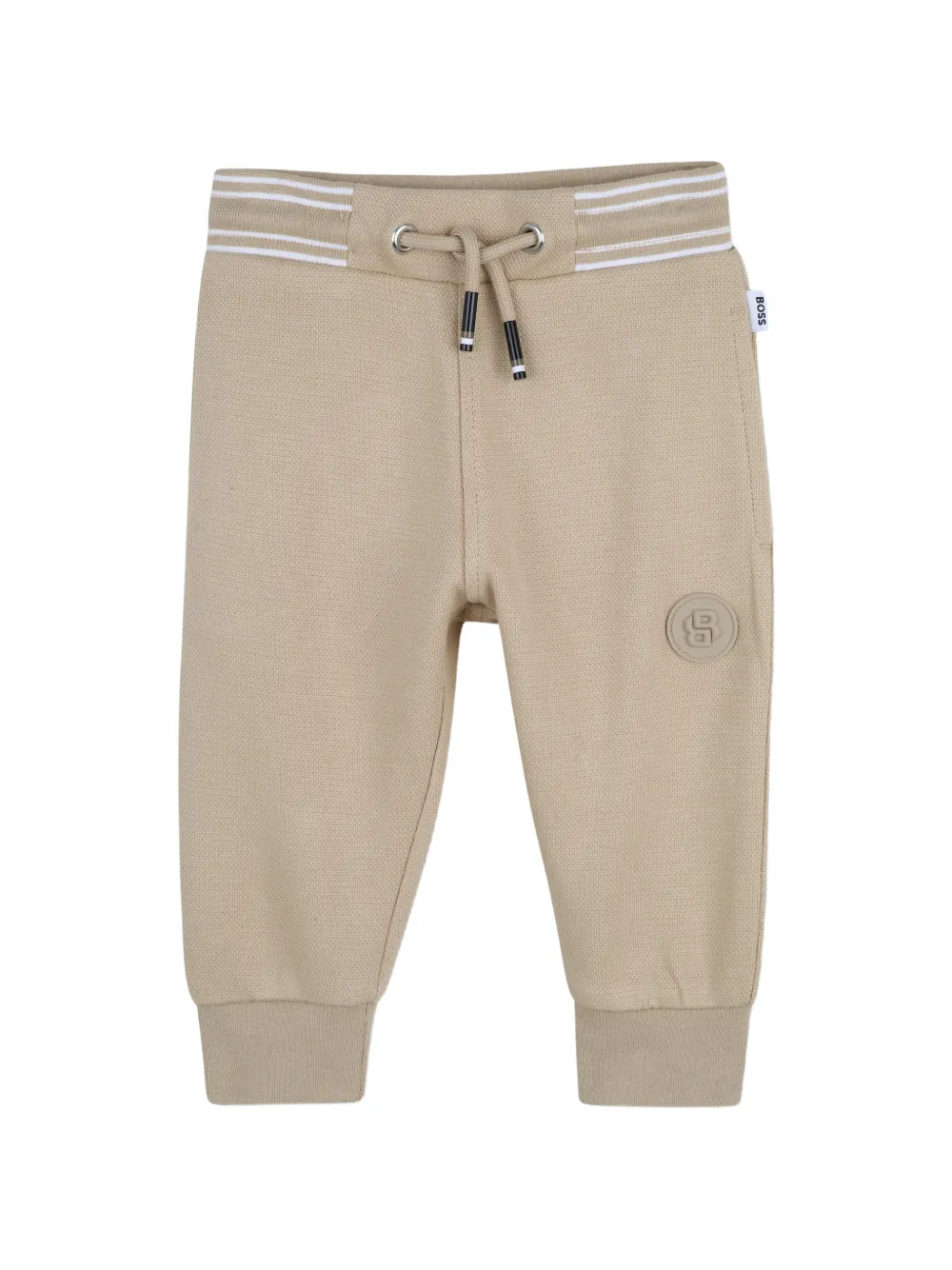 BOSS Kidswear Pantaloni sportivi a righe - Toni neutri